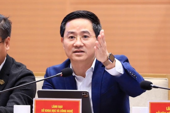 Giám đốc Sở KH-CN Hà Nội Trần Anh Tuấn chuyển công tác