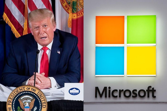 Tổng thống Trump gọi tên Microsoft trong cuộc chiến năng lượng