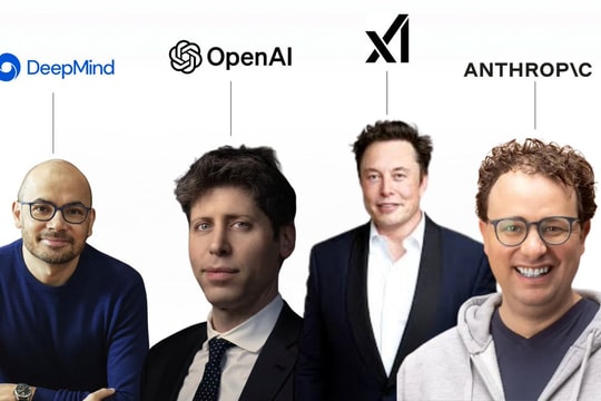 CEO OpenAI, Google DeepMind, Anthropic dự đoán về siêu AI khác Elon Musk?