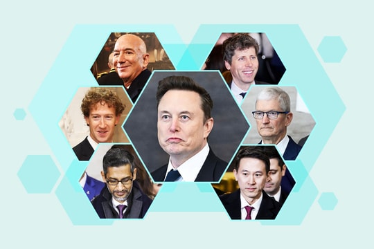 Elon Musk và các trùm công nghệ phất lên trong năm đầu ông Trump trở lại Nhà Trắng