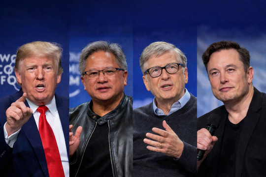 Các phát biểu nổi bật ở Davos: Từ ông Trump, Jensen Huang, Bill Gates đến Elon Musk