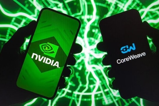 Nvidia rót 2 tỉ USD vào CoreWeave vẽ lại bản đồ AI thế giới