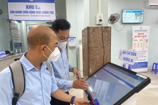 Đi khám 'đỡ mất ngày công': TP.HCM số hóa mạnh, hồ sơ online gần như tuyệt đối