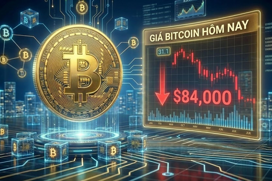 Giá Bitcoin hôm nay 31.1: Giằng co quanh 84.000 USD, xu hướng giảm sắp kết thúc?