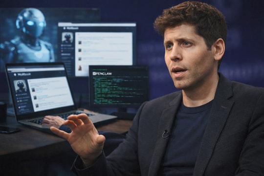 CEO OpenAI: Moltbook chỉ là trào lưu nhất thời nhưng OpenClaw thì không