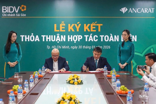 BIDV hợp tác cùng Ancarat mở rộng kênh thanh toán bạc online trên ứng dụng BIDV SmartBanking