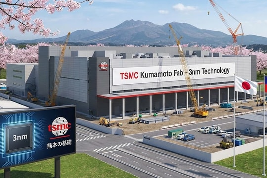 Hãng chip Đài Loan TSMC bất ngờ nâng cấp nhà máy chip tại Nhật