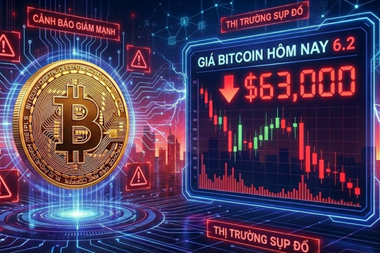 Giá Bitcoin hôm nay 6.2: Nguy cơ thủng mốc 60.000 USD, thị trường bán tháo mạnh