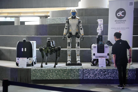 Cuộc cách mạng thầm lặng: Singapore dùng ‘đội quân’ robot và drone tái định hình ngành xây dựng