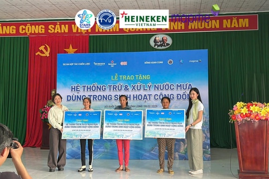 Mang nước ngọt đến Quới Thiện
