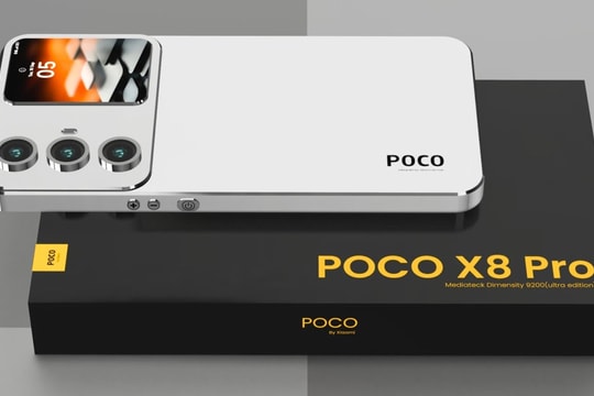 Poco X8 Pro lộ diện: Cấu hình khủng, pin lớn, giá tầm trung