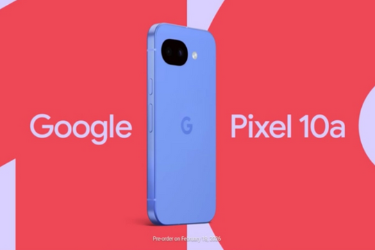 Google Pixel 10a ‘quay xe’ trong thiết kế