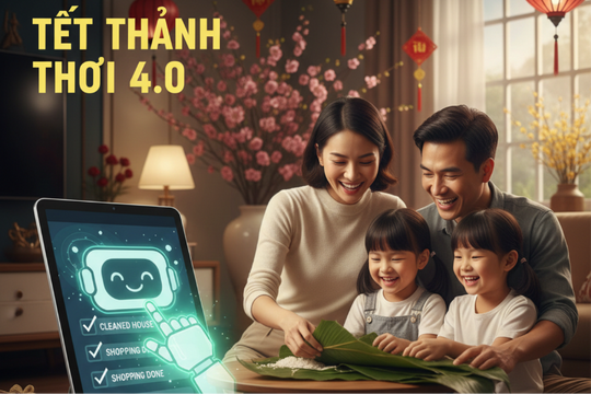 Tết Bính Ngọ không 'đầu tắt mặt tối': Để AI gánh 80% việc chuẩn bị