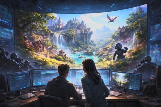 Mô hình thế giới của Google sẽ không thể xóa sổ ngành game