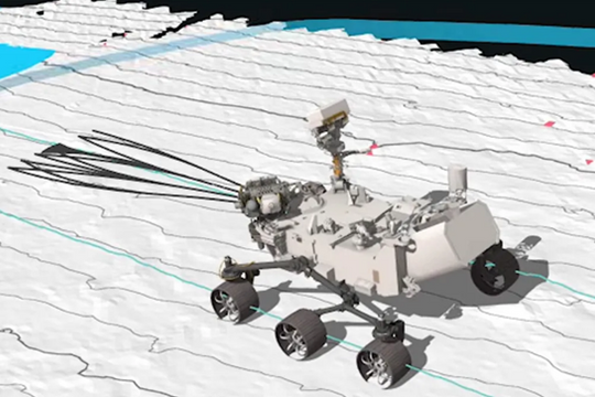 NASA lần đầu điều khiển thiết bị thám hiểm sao Hỏa bằng AI
