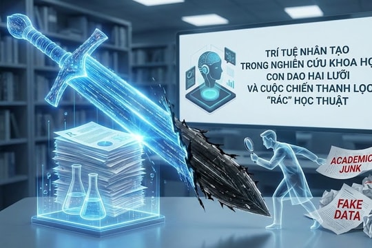 Trí tuệ nhân tạo là con dao hai lưỡi trong nghiên cứu khoa học