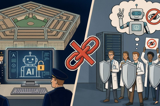 Anthropic có nguy cơ bị phong sát do va chạm Lầu Năm Góc