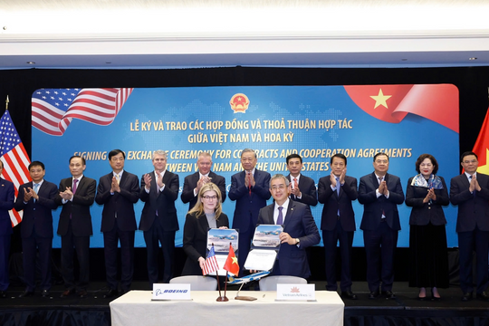 Vietnam Airlines đầu tư 50 máy bay Boeing 737-8 trị giá 8,1 tỉ USD