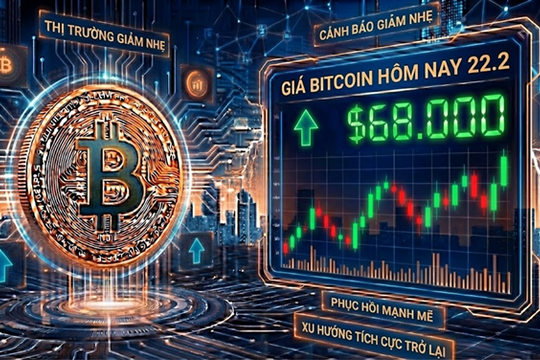 Giá Bitcoin hôm nay 22.2: Dự báo về mốc 150.000 USD dần biến mất, thị trường bớt hưng phấn?