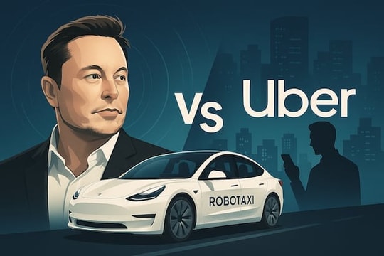 Các hãng gọi xe công nghệ trước nguy cơ bị robotaxi vượt mặt