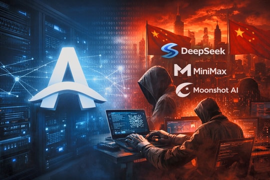 Anthropic: DeepSeek, MiniMax, Moonshot dùng Claude trái phép để cải thiện mô hình AI