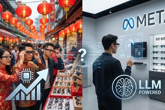 Kính thông minh Trung Quốc có thể sớm vượt mặt Meta?