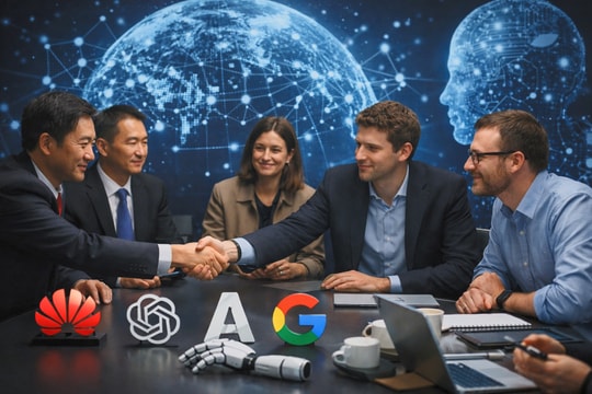 Huawei cùng OpenAI, Google thiết lập tiêu chuẩn agentic AI giữa căng thẳng Mỹ - Trung