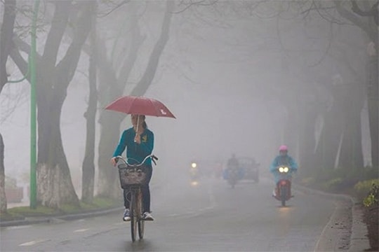 Thời tiết hôm nay 27.2: Miền Bắc trong 'vòng vây' sương mù và nồm ẩm