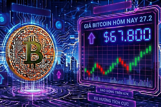 Giá Bitcoin hôm nay 27.2: Mốc 74.500 USD có thể định đoạt chu kỳ tăng mới