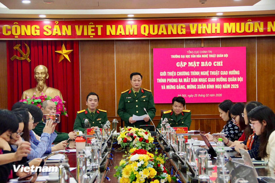 'Thanh âm dưới ánh mặt trời': Mang công nghệ trong mô hình dàn nhạc giao hưởng quân đội