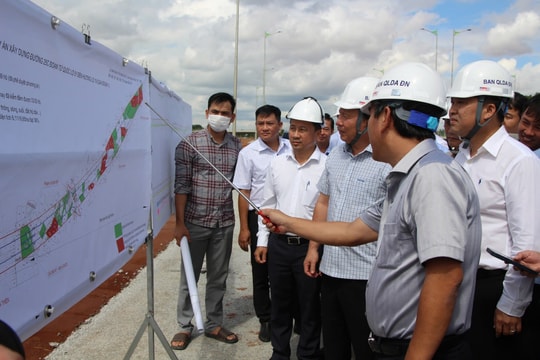 Hoàn thành giải phóng mặt bằng 2 tuyến giao thông kết nối sân bay Long Thành trong tháng 3