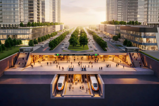 TP.HCM thúc tiến độ khởi công metro Bến Thành - Thủ Thiêm trước 20.4