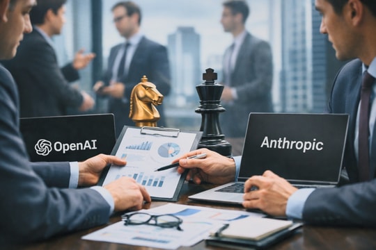 Bí kíp của OpenAI và Anthropic trong cuộc chiến giành thị phần doanh nghiệp