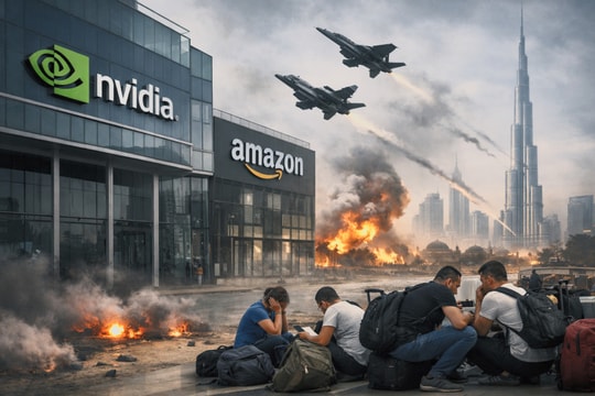 Nvidia-Amazon đóng văn phòng ở Dubai, nhân viên Google mắc kẹt giữa xung đột Mỹ- Iran