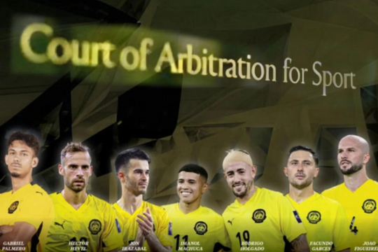 CAS bác đơn kiện của LĐBĐ Malaysia, đồng tình với FIFA