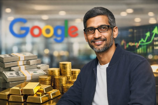 Google trao gói lương thưởng tới 692 triệu USD cho CEO Sundar Pichai