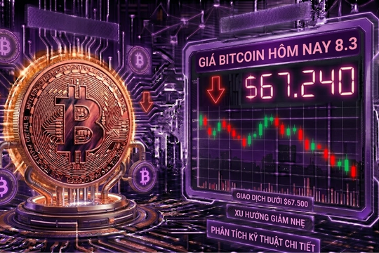 Giá Bitcoin hôm nay 8.3: Hụt hơi dưới 70.000 USD, đà hồi phục đã kết thúc?