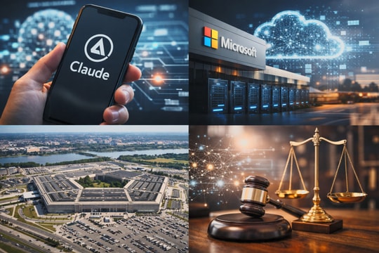 Microsoft đề nghị tòa chặn lệnh cấm với Anthropic