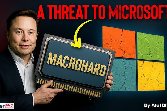 Tesla - xAI ra mắt Macrohard, Elon Musk đặt tham vọng làm đảo lộn ngành phần mềm