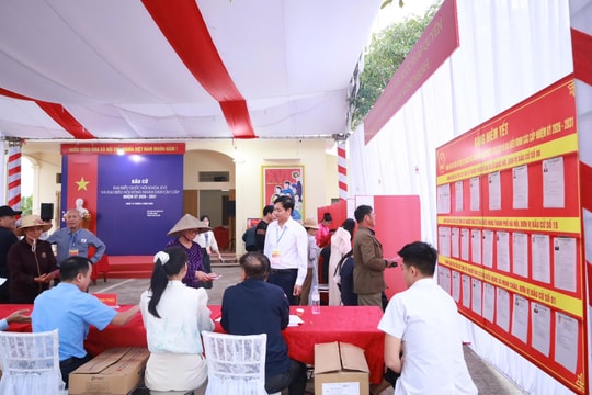 Hà Nội ngày hội non sông: Công nghệ số tiếp sức cho cử tri Thủ đô