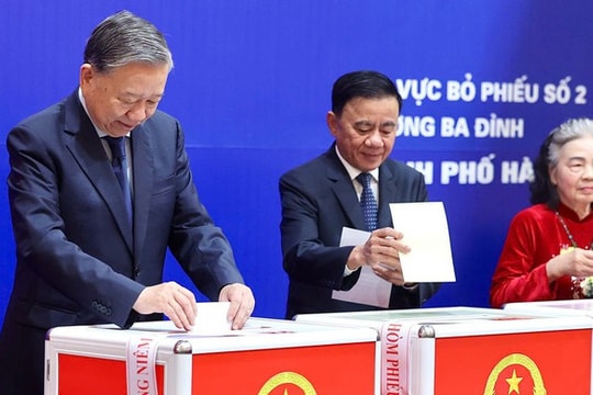 Tổng Bí thư Tô Lâm: Công tác tổ chức bầu cử được chuẩn bị rất chu đáo