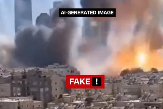 Video AI giả về cuộc chiến Iran gây nhiễu loạn mạng xã hội