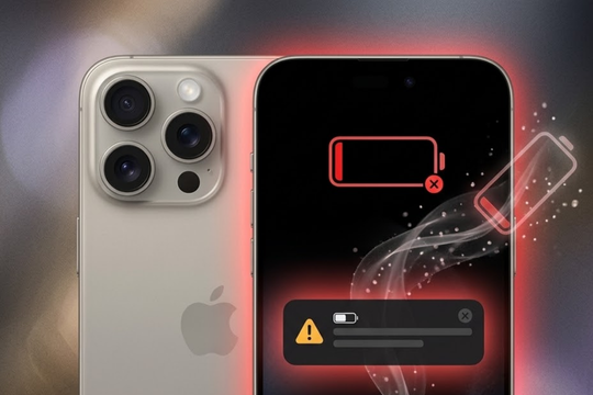 Tại sao iPhone sụt pin như 'tụt huyết áp' qua đêm?