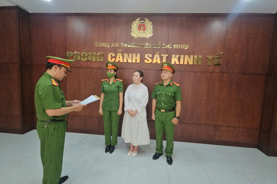 Công an TP.HCM bắt tạm giam Chủ tịch Công ty Bất động sản Đảo Vàng