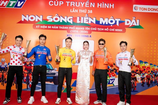 Cuộc đua xe đạp tranh Cúp Truyền hình TP.HCM 2026: Lan tỏa sống xanh cùng Hoa hậu Nguyễn Thanh Hà