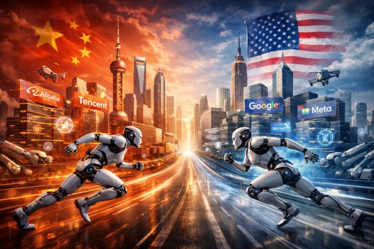 Các gã khổng lồ Trung Quốc và Mỹ chạy đua đưa agentic AI vào quy trình kinh doanh thực tế