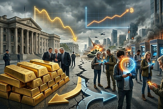Sự phân kỳ lịch sử giữa Bitcoin và vàng: Lựa chọn nào lên ngôi giữa bão địa chính trị 2026?