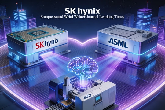 SK Hynix khóa chặt nguồn cung thiết bị quang khắc từ ASML
