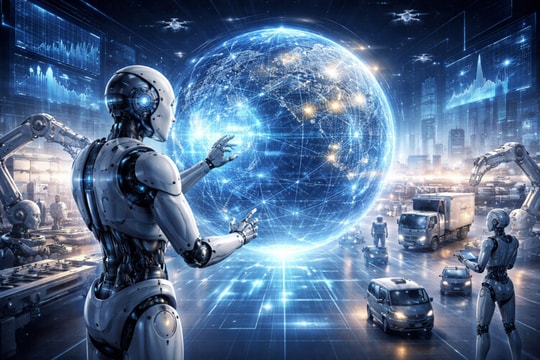 AI vật lý mở đường cho AGI rời màn hình, định hình nền kinh tế tương lai