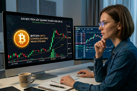 Giá Bitcoin hôm nay 26.3: Tiến sát điểm quyết định, 80.000 USD có phải mục tiêu tiếp theo?